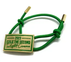 【中古】アクセサリー(非金属) EXILE THE SECOND ゴムブレス(グリーン) 「EXILE THE SECOND LIVE TOUR 2023 ～Twilight Cinema～」 EXILE TRIBE STATION限定