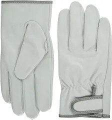 新品未使用 シモン 牛革手袋 20双 L 革手袋 シモン [鳶技] CS-111 牛床背縫い手袋