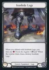 【中古】Flesh and Blood DRO008[C]：Ironhide Legs