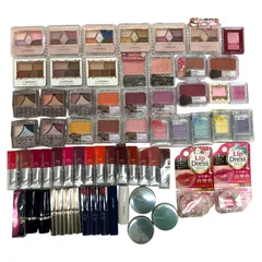 186001　⑥ コスメ 化粧品 まとめ売り 65点 現状品