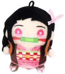 【中古】ぬいぐるみマスコット・ぬいぐるみバッジ 竈門禰豆子 「鬼滅の刃 ちっちゃいまめめいと(ぬいぐるみマスコットコレクション) 第1弾」
