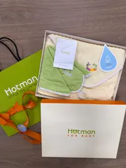 新品 HOTMAN タオルケット ベビーケット タオル ハンカチ セット ギフトボックス