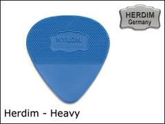 Herdim製 Pick ピック Heavy ブルー 1.10mm 1枚