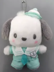 【中古】キーホルダー ポチャッコ セーラーカラーデザインシリーズ マスコットホルダー 「サンリオキャラクターズ」