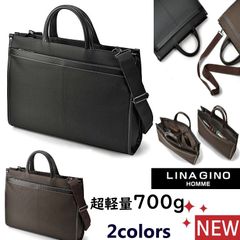 新品タグ付き】2WAY トートバッグ メンズ LINA GINO(リナジーノ 