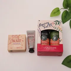 未開封ロクシタン L'OCCITANE セット売り ハンドクリーム シャンプー コンディショナー バスソープファイブハーブス リペアリングトライアル 