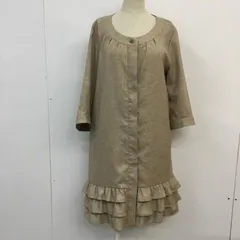 Simplicite シンプリシテェ コート ノーカラー フリル 七分袖のサムネイル
