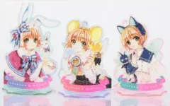 【中古】雑貨 [単品] 集合 ジオラマBIGアクスタ3体セット 「コミックス カードキャプターさくら クリアカード編 第13巻 特装版」 同梱特典