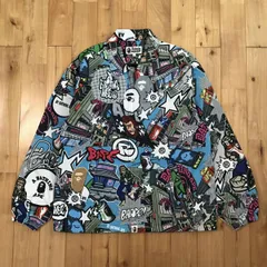 A BATHING APE コーチジャケット Lサイズ キースヘリング エイプ A BATHING APE コーチジャケット Lサイズ キースヘリング エイプ
