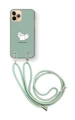 BASIO4 KYV47  ベイシオ フォー  スマホケース スマホショルダー かわいい メジェド メジェド神 おいもしろい ストラップ 調節可能 152cm  カラー03