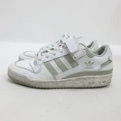 Q■【28cm】アディダス/ADIDAS FORUM LOW フォーラム ロー GZ8958レザースニーカー■白MENS/16【中古】