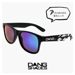【新品】 ダンシェイディーズ vidg00413 偏光 サングラス ロコ with FISHING(中村貴之デザインモデル) DANG SHADES LOCO dangshades メンズ レディース 黒 ブラック フレーム ミラー 偏光 レンズ