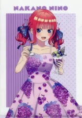 【中古】クリアファイル 中野二乃 描き下ろしイラスト フルーツワンピースver. A4クリアファイル 「映画 五等分の花嫁」