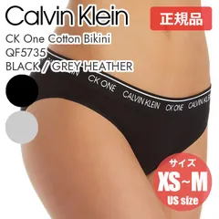 【正規品 / 新品】カルバンクライン ビキニ CK ONE Calvin Klein Bkini QF5735-001 020 Black Grey