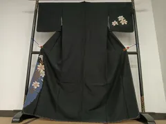 平和屋着物●世界的ファッションデザイナー　山本寛斎　kansaiブランド　訪問着　雪輪花文　百合　洗える着物　未使用　AAAY6631zg