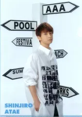 【中古】クリアファイル(男性アイドル) 與真司郎 A4クリアファイル(ストリートサイン) 「AAA CITY SUMMER PARTY」