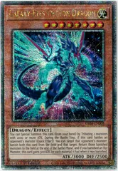 遊戯王/英語版/EU版/銀河眼の光子竜/ギャラクシーアイズ・フォトン・ドラゴン/Galaxy-Eyes Photon Dragon/クォーターセンチュリーシークレットレア/25th/1st/クォーター・センチュリー・スタンピード/RA04-EN008