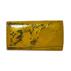 新品未使用品　箱付き　LOUIS VUITTON キーケース　ヴェルニ　ゴールド ルイヴィトン モノグラム・ヴェルニ ミュルティクレ6 スリーズ