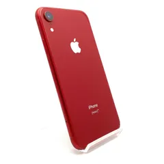 【最速発送】Apple iPhone XR 64GB (PRODUCT)RED au 白ロム 80%【難有】