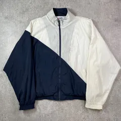 90年代 Reebok リーボック ナイロンジャケット ロゴ刺繍 メンズXL相当 