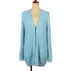 美品 ゲストジョコンダ ウールカシミヤ ビジュー ニット カーディガン 46 sleeve solid ニット カーディガン[品番：MKSW0033352]｜GYDA