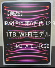 【美品】【刻印有】iPad Pro 12.9インチ 第6世代 1TB Wi-Fiモデル M2