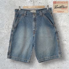 リーバイス　メキシコ製　Levi's SIGNATURE　デニム　ペインター　ハーフパンツ　ショーツ　サイズW32