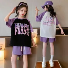子供ジャージ キッズ 女の子 上下 韓国子供服 セットアップ 春夏 パンツセット 半袖 tシャツ ズボン スポーツウェア 吸汗 可愛い スポーツ ジュニア 入学 入園 gnPK796