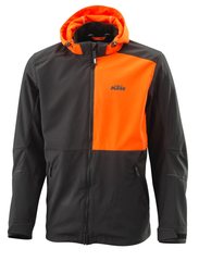 KTM TWO 4 RIDE V2 JACKET BLACK　バイク用ジャケット　取り外し可能フード付き　取り外し可能肩、肘、背中のプロテクター サイズXL