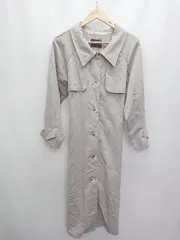 ◇ ◎ clear クリア シンプル 通勤 通学 長袖 トレンチ コート サイズF グレージュ系 レディース P  【1406240024063】のサムネイル