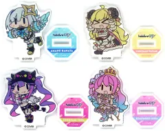 【中古】アクリルスタンド・アクリルパネル ホロライブ4期生 ミニアクリルスタンド4個セット 「バーチャルYouTuber ホロライブ hololiveCITY ATTRACTIONS」