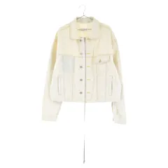 Martin Margiela 10 (マルタンマルジェラ) 19SS ロングジップアップ ジーン デニム ジャケット ホワイト S50FZ0004 STN838のサムネイル