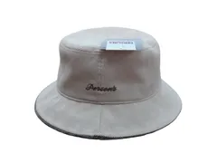 PERSON'S corduroy bucket hat パーソンズ  バケットハット ベージュ×ブラウン バケハ バケツ 帽子 誠実堂製帽所 セイジツドウセイボウショ せいじつどうせいぼうしょ 誠實堂製帽所 帽子屋SEIJITSUDO PERSONS-1