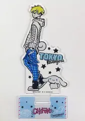 【中古】アクリルスタンド・アクリルパネル 松野千冬＆シナモロール アクリルフィギュア 「東京リベンジャーズ サンリオキャラクターズ in THEキャラSHOP」