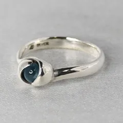 【新品仕上げ】美品 4℃ ヨンドシー リング 指輪 シルバー925 8号