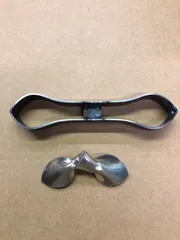 リボンの抜き型　オーダーメイド　レザークラフト