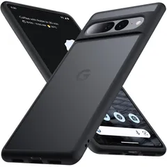 【新着商品】Anqrp Google Pixel 7 Pro ケース 半透明 耐衝撃 滑り止め 米軍MIL規格 指紋防止 マット感ケース ストラップホール付き スマホケース グーグルピクセル7 Pro カバー 6.7インチ マットブラック