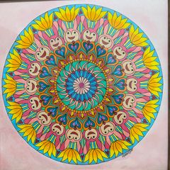 オリジナル曼荼羅アート（原画） - メルカリ