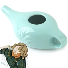 アーユルヴェーダ 真鍮 鼻洗浄 ポット ナスヤ 新品 未使用 展示品