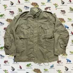 米軍実物 74年製 winfield mfg M-65 S-L 米軍実物 74年製 winfield mfg M-65 S-L
