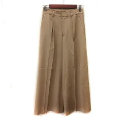 マルティニーク martinique ワイドパンツ スカンツ ウール 1 ベージュ /YIのサムネイル