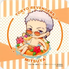 【中古】マグカップ・湯のみ 三ツ谷隆(ミニキャライラスト) カフェ特製コースター 「東京リベンジャーズ×SMILE BASE CAFE」 メニュー注文特典 BOX B