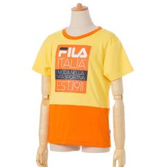 フィラFILAガールズ半袖Tシャツ★イエロー150サイズ新品