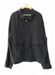 ヨウジヤマモト YOHJI YAMAMOTO BLACK Scandal ブラック スキャンダル 22SS 女囚さそり けもの部屋 バックプリント ダブルジップ ブルゾン ジャケット HG-YO05-840 2 黒 ブラック ☆AA★250125のサムネイル