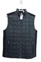 【美品】LANVIN SPORT(ランバンスポーツ) ベスト 黒 レディース 38 ゴルフウェア 2507-0123 中古