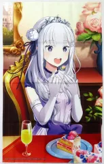 【中古】雑貨 エミリア(おめかしパーティ) シークレットイラストマルチクロス 「セガ ラッキーくじONLINE Re：ゼロから始める異世界生活 Lost in Memories」 Wラッキー賞のサムネイル