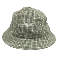 SUPREME シュプリーム 25SS Cordura Plaid Bell Hat ベル ハット グリーン系 サイズM/L 正規品 / 51140