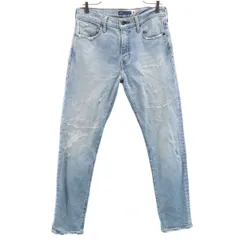 LEVI'S MADE & CRAFTED リーバイス メイドアンドクラフテッド 502 日本製 ヴィンテージ加工 デニムパンツ W30 ブルー ジーンズ メンズ 古着