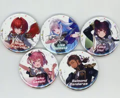 【中古】バッジ・ピンズ 全5種セット 「バーチャルYouTuber にじさんじ JAPAN TOUR 2020 Shout in the Rainbow! ランダム缶バッジ(東京)」