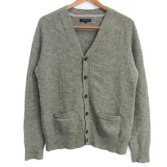 アーバンリサーチ カーディガン 長袖 ウール トップス メンズ 40サイズ グレー URBAN RESEARCH 【中古】